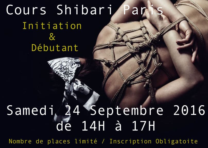 Cours Shibari Paris / Seb Kinbaku