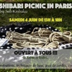 Shibari picnic in paris