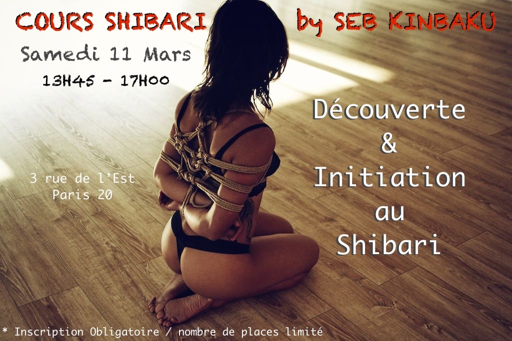 cours shibari paris mars 2017