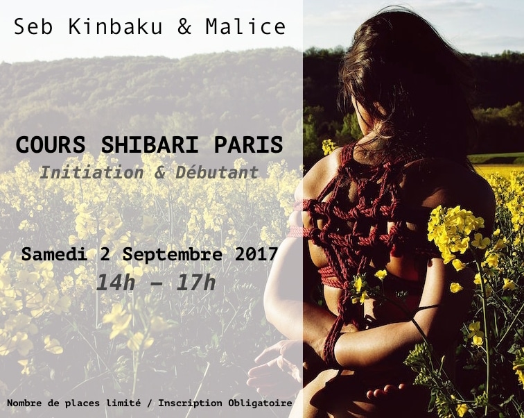 Shibari / Kinbaku cours paris