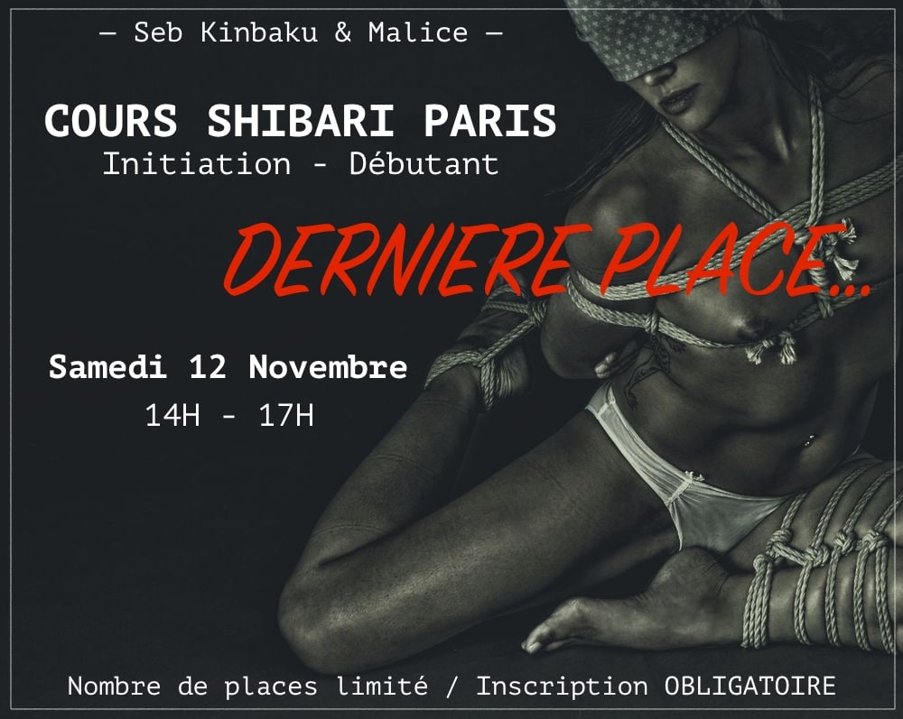 Cours Shibari Paris / Novembre 2016 / Seb Kinbaku