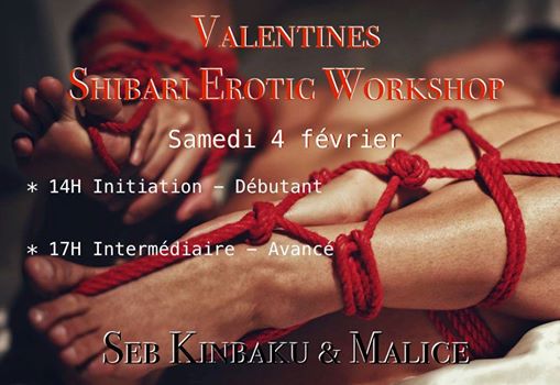 cours erotic shibari by seb kinbaku