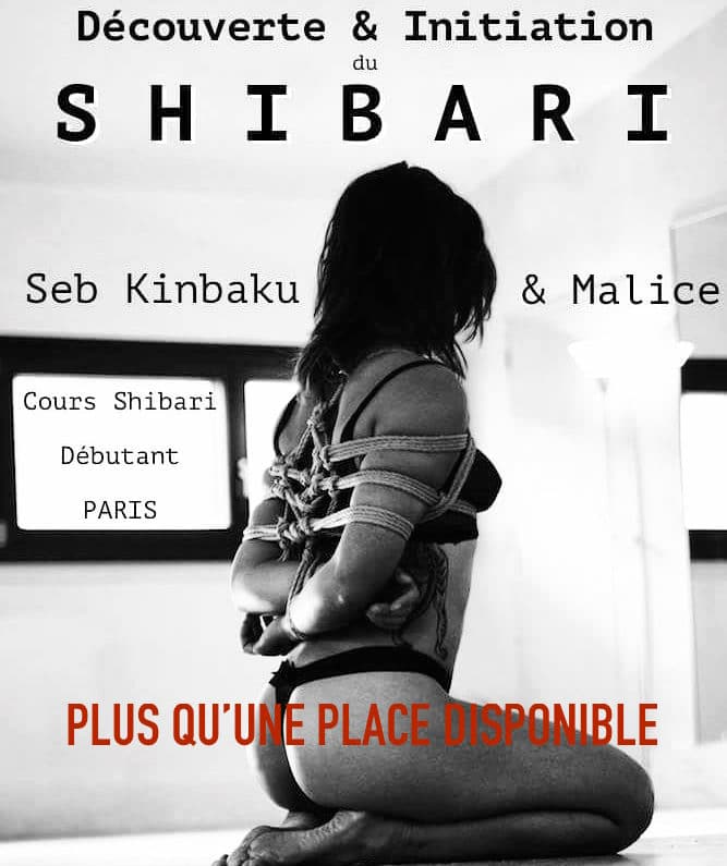 cours shibari mai Paris by seb kinbaku