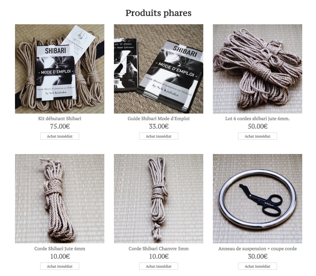 Shibari corde - Comparez les prix et achetez sur