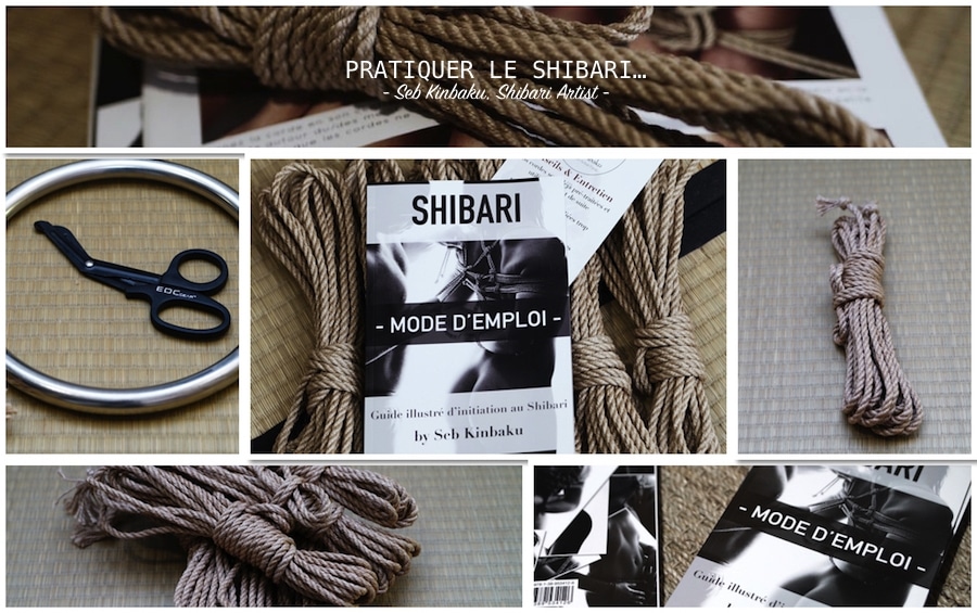corde shibari jute et chanvre : livre et guide shibari et kinbaku