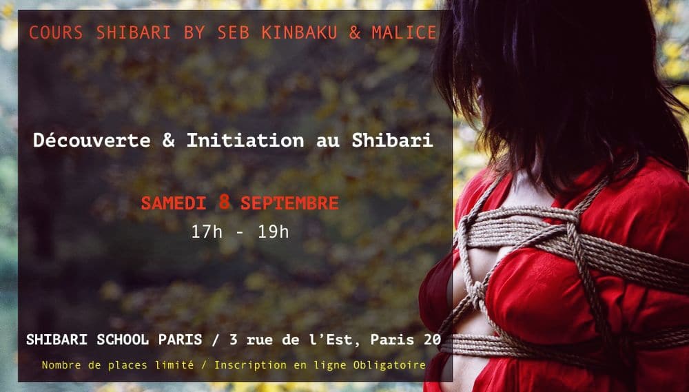 Cours Shibari Paris / Seb Kinbaku