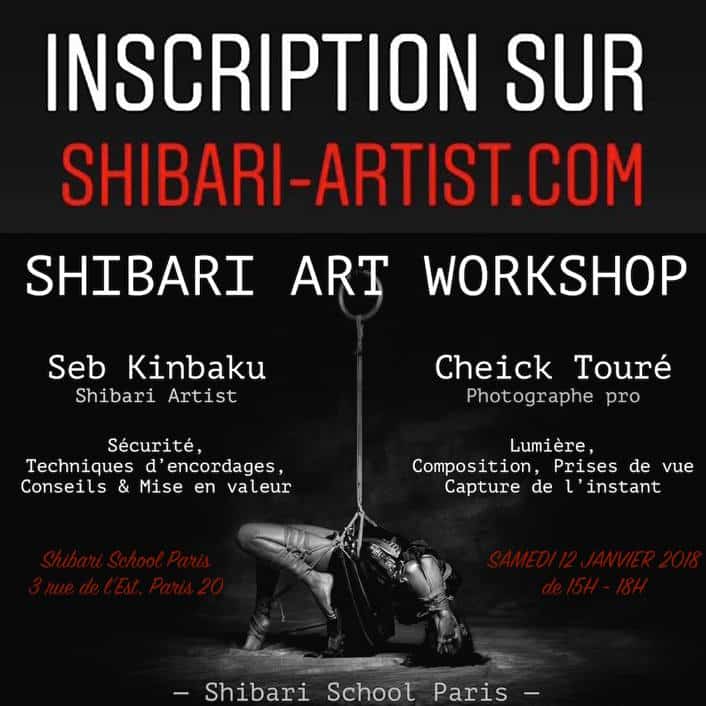 apprendre la photo de shibari