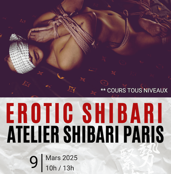 Erotic shibari Paris