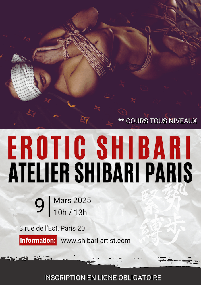 Erotic shibari Paris